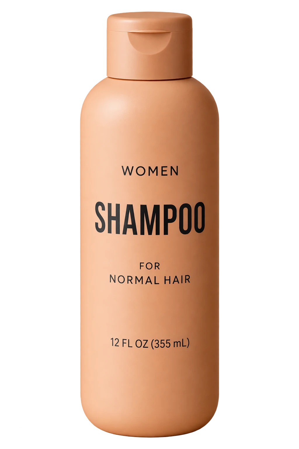Transparent shampoo bottle cutout created by GPT Image 2.5 Sunburst