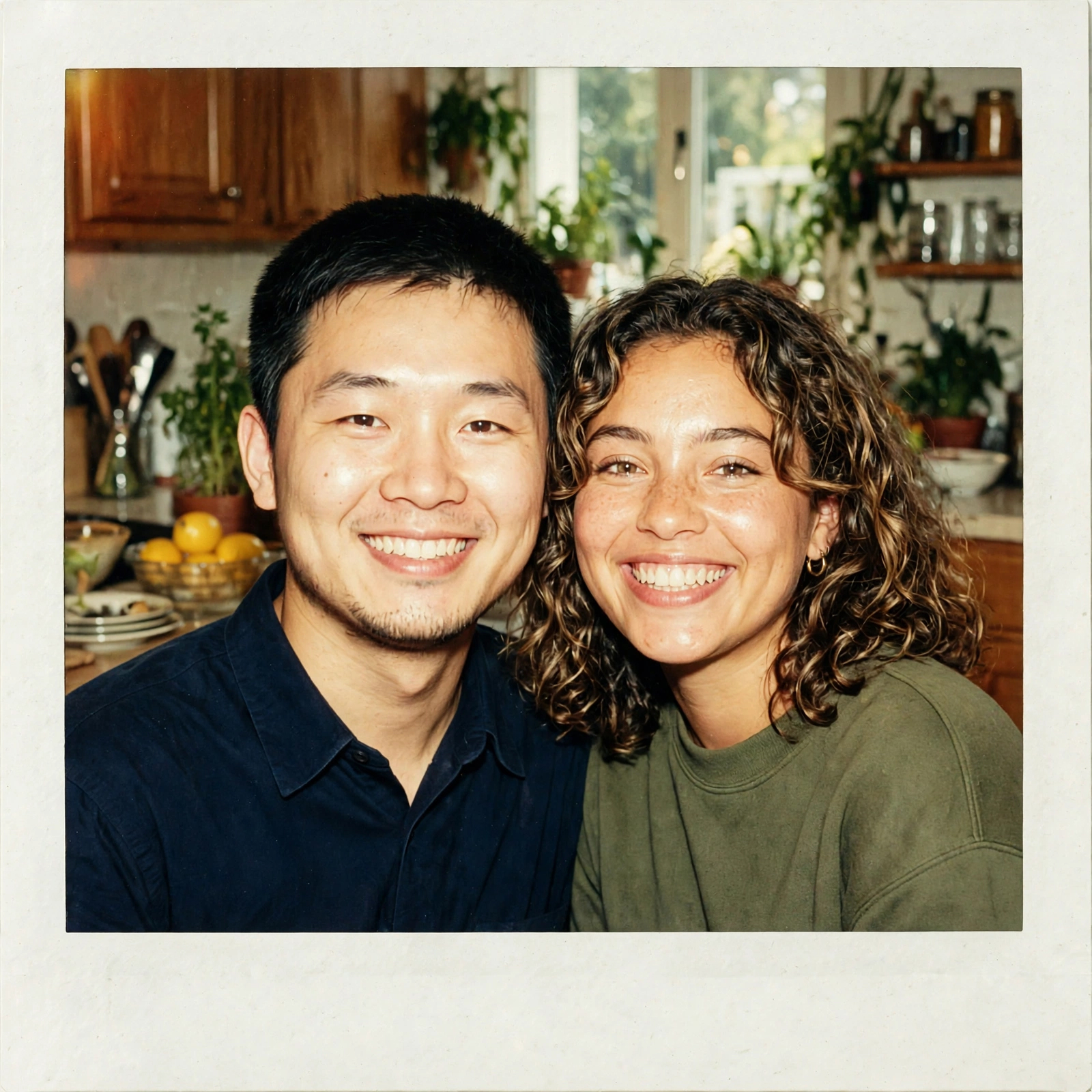 Nostalgic 90s disposable-camera style photo with film grain generated by Meta Muse Image